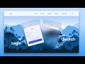 HTML CSS Javascript project Navbar and Homepage || srv present