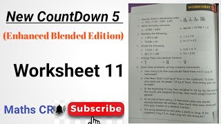 Celebrity Oxford CountDown level 5 worksheet 11 Solution | Enhanced Blended Edition | Wealth