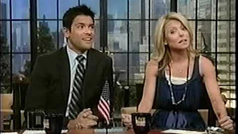 Regis and Kelly - co host Mark - 3/9/2007  Mark's ...