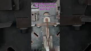Unlocking Precision! Watch the Amazing Steel Wire Buckle Bending Process with the Best To