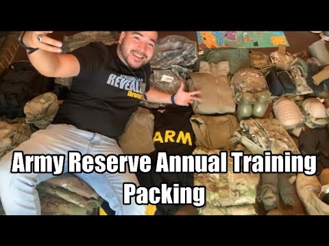 Army Reserve Annual Training Packing (Possible Deployment!!)