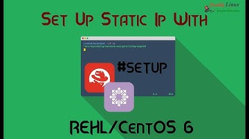 Set Static IP in Centos/RHEL 6 Using SETUP Command/Utility | kapendra.com