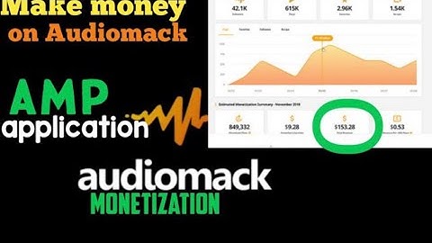 Learn How To Monetize On Audiomack & Get Paid !