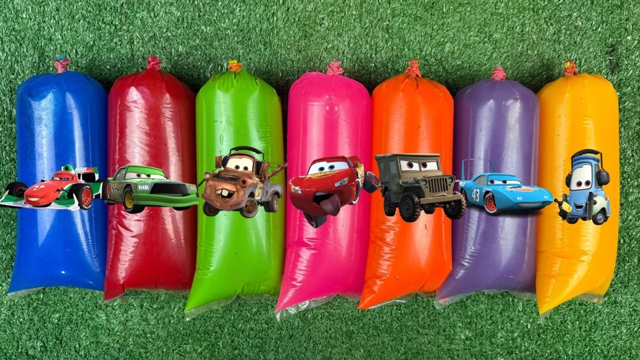 Disney Pixar Cars Unboxing Review | Lightning McQueen, Tow Mater, Chick Hicks, Sally Carrera, Cruz