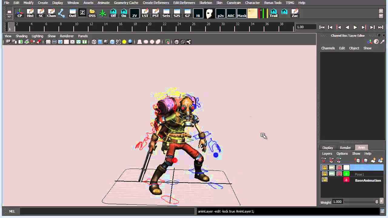 Animation Layers in Maya - 3dmotive - YouTube
