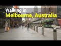 Streets of Melbourne, Australia | Walking in 4K