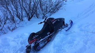 LOST Snowmobile Found on Mountain!