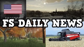 NEW JOHN DEERE 7R US, SEASONS GEOS, PLUS MODS IN TESTING | FS DAILY NEWS | Farming Simulator 19