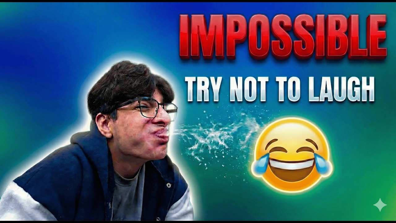 Try Not To Spit Out Your Water Challenge! - YouTube