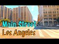 Main Street in LA, Downtown LA to San Pedro! Los Angeles Local Drive Tour. HD