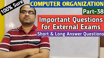 COMPUTERORGANISATIE | Deel 38 | Belangrijke vragen voor externe examens 🔥