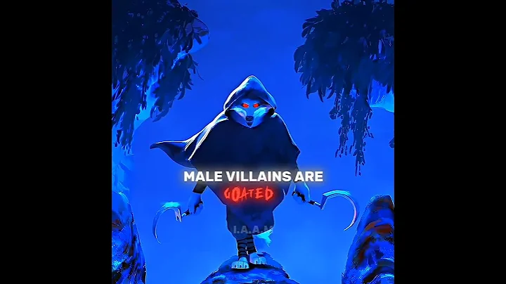 Male Villains Vs Female Villains | Part 2 | MONTAGEM RUGADA (Ultra Slowed) | #shorts #aura