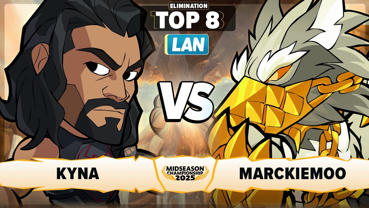 Marckiemoo vs Kyna - Elimination Top 8 - Midseason Championship 2025 - LAN 1v1