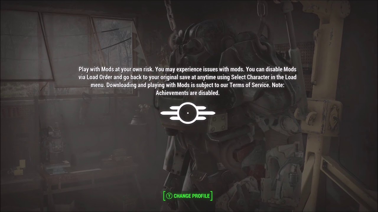 Fallout 4 Xbox One Mods Operation Could Not Be Completed Solution