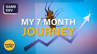 My 7 Month Journey Learning Game Development #indiegame #indiegamedev #gamedev #gamers