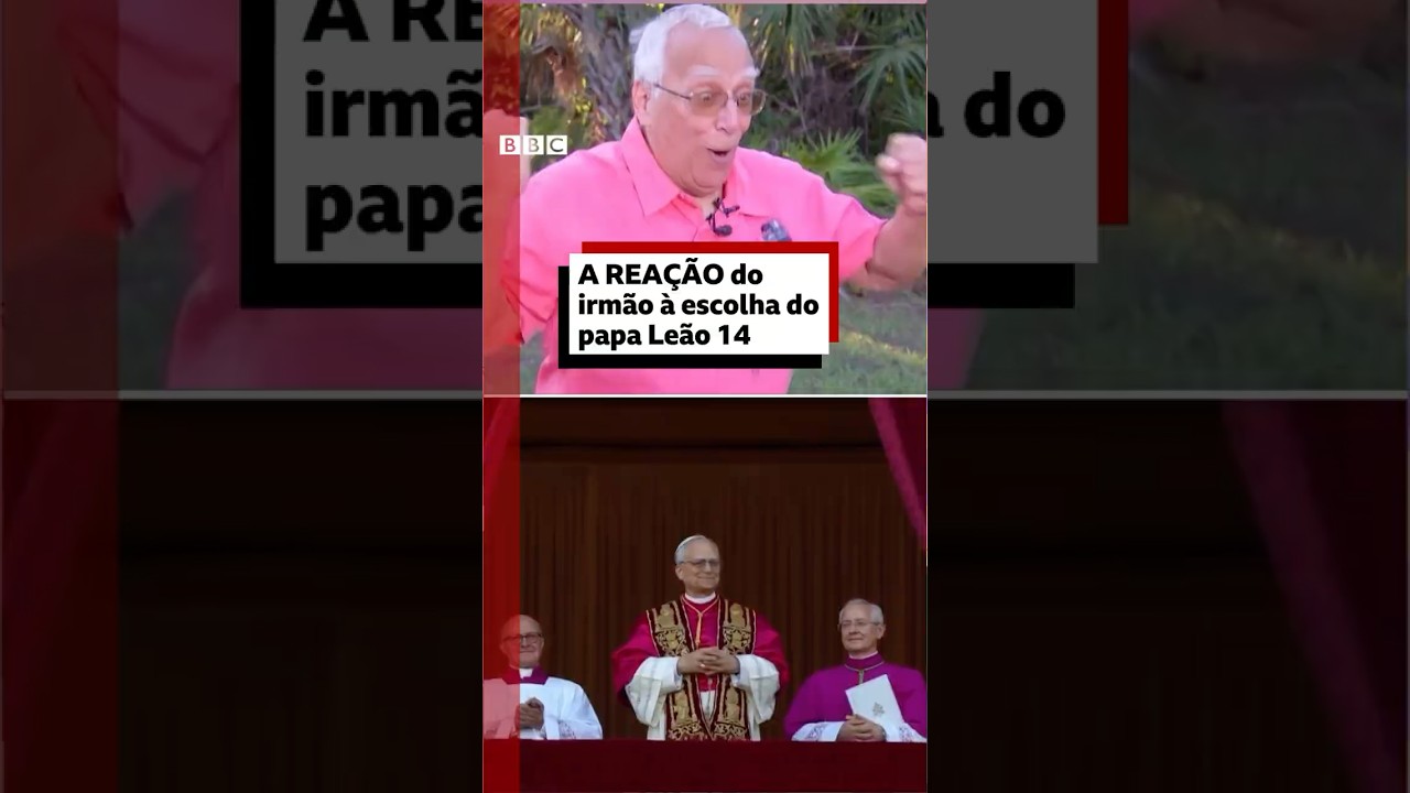 A reação do irmão do papa Leão 14 ao conclave: 
