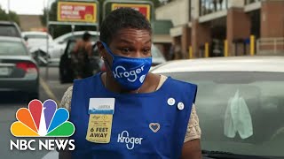 Kroger Hires Woman Who Slept In Store’s Parking Lot | NBC Nightly News