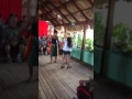 Bailando punta en Honduras