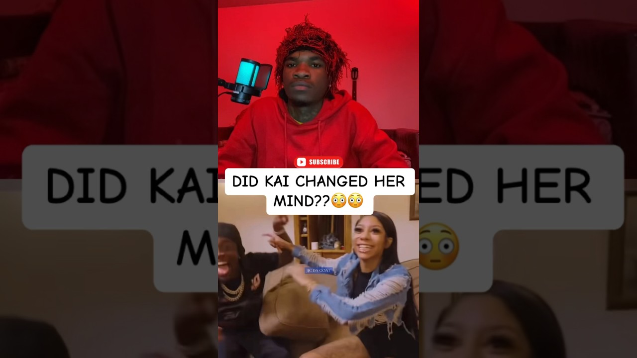 DID KAI CENAT MAKE HER CHANGE HER MIND?kaicenat shorts rizz YouTube