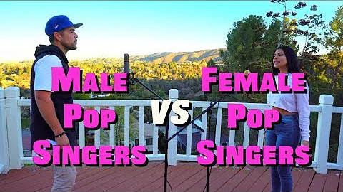 Male Pop Singers VS Female Pop Singers (SING-OFF)