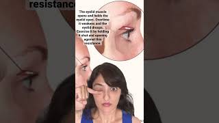 Improve a droopy eyelid.