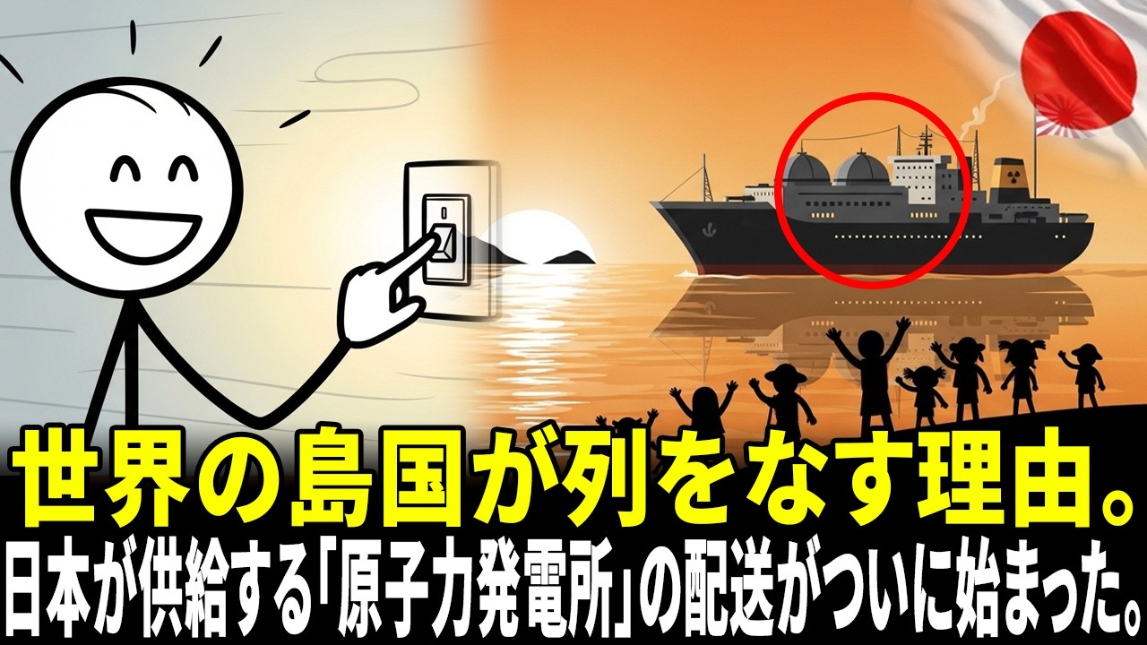 日本が提供する原子力発電所の導入を待つために、東南アジア諸国が列をなしている4つの理由とは！？