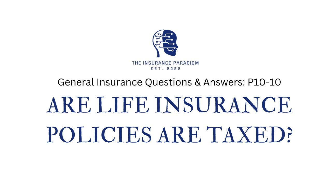 Are Life Insurance Policies Taxed Beginner Life Insurance Q A s Part Are Life Insurance Policies Taxed Beginner Life Insurance Q A s Part
