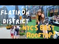 FLATIRON District NEW YORK CITY | EATaly Caffe New York | The BEST ROOFTOP Bar in NYC