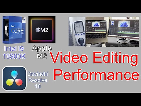 CPU 13900K vs M2 Video Editing Timeline Performance