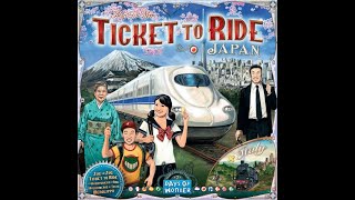 Dad vs Daughter - Ticket to Ride: Japan and Italy expansion - Unboxing