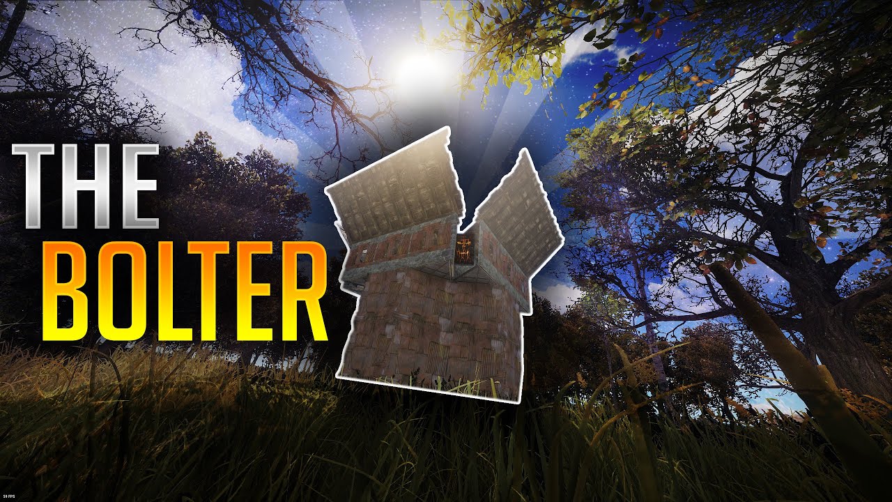 Bolter Simple The Bolter - Simple Trio / Quad Base RUST - 36 Rockets to TC - YouTube