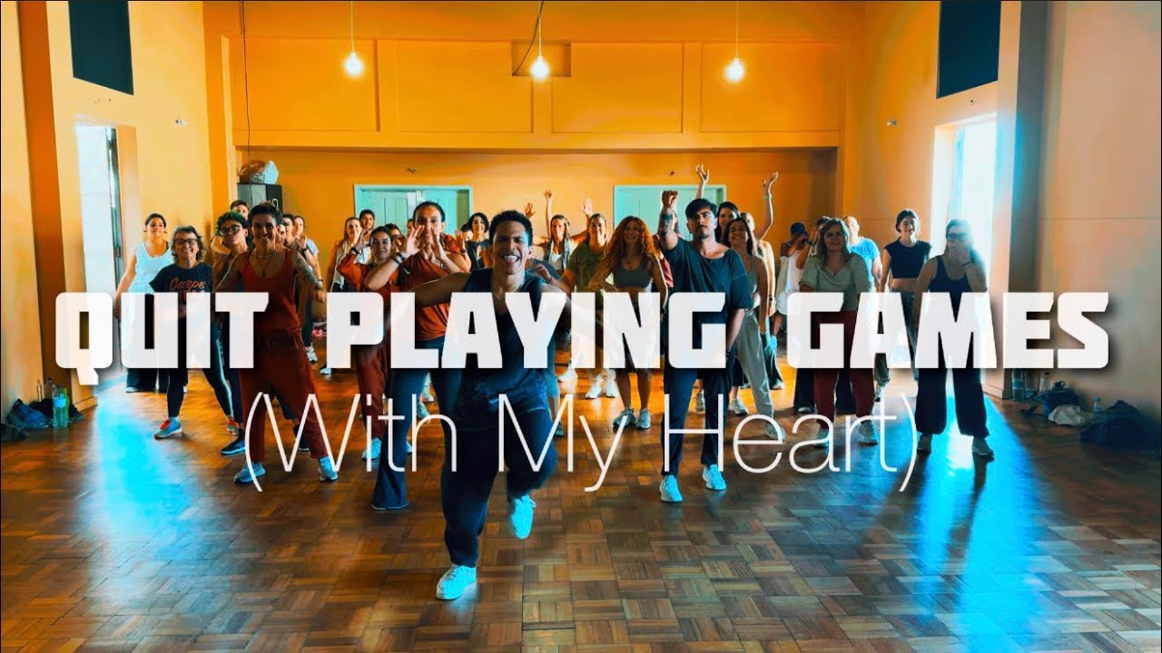 Quit Playing Games(With My Heart) - Salsation® Choreography by SMT Addin