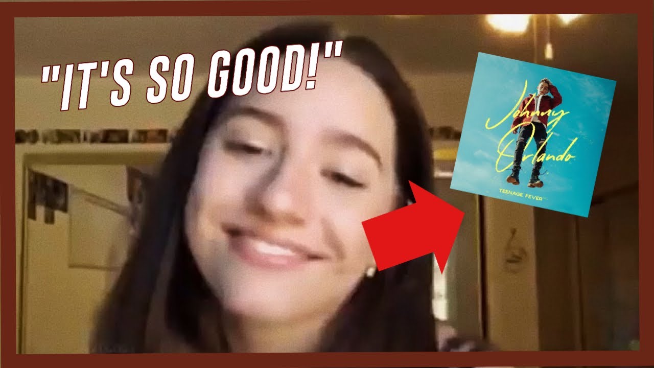 Kenzie Ziegler REACTS to JOHNNY ORLANDO's SONGS!! ❤️
