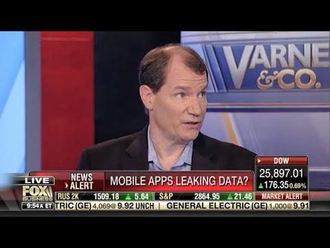 Mobile App Privacy The Chance Of Personal Data Leakage Is High Fox Business News Alan Snyder Youtube
