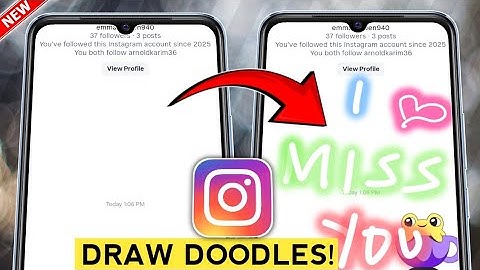 How to Draw & Send Doodles in Instagram Chat DMs | Instagram Chat Draw Doodle New Update 2025 