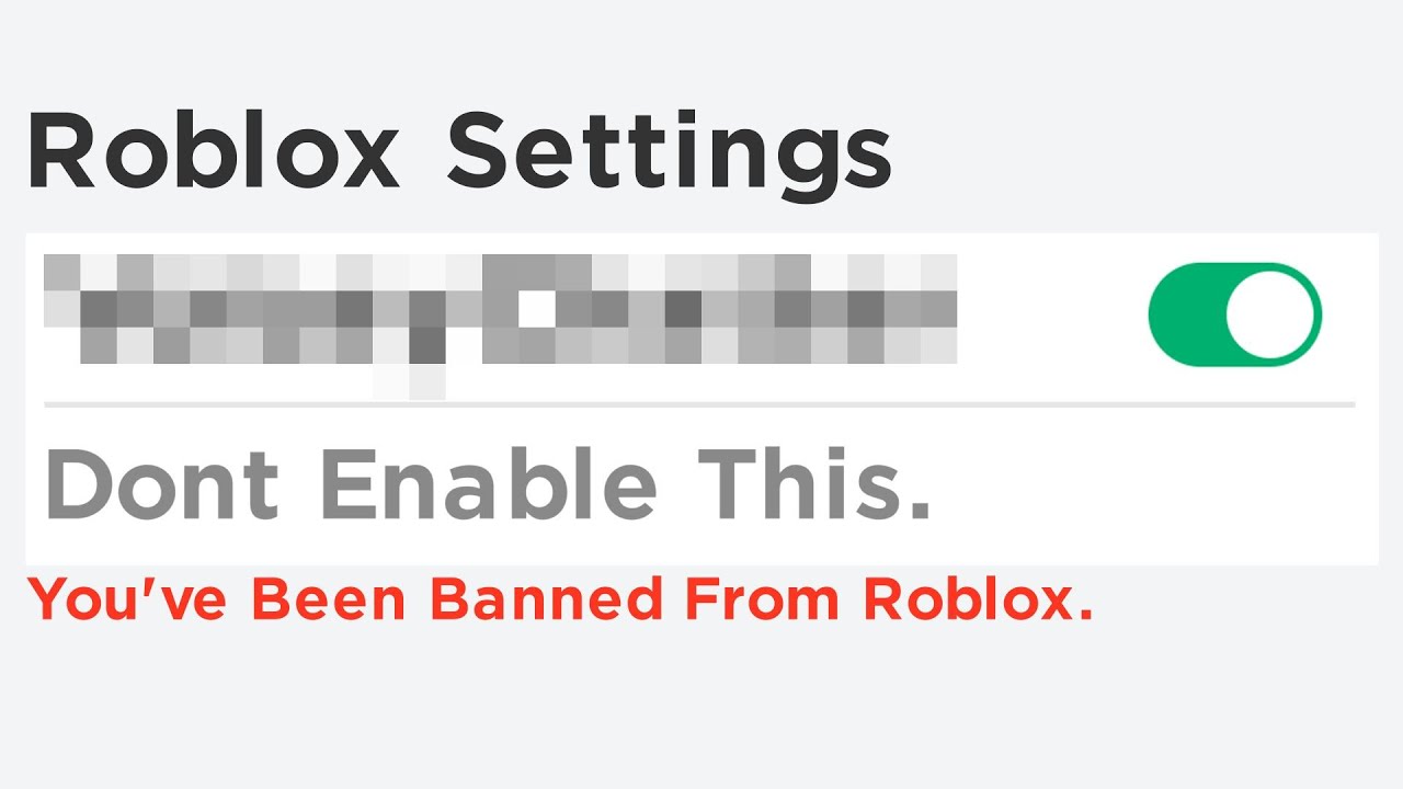 DISABLE This Roblox Setting Before It BANS YOU... - YouTube