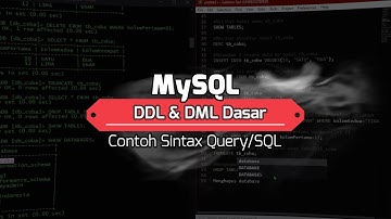 MySQL | DDL & DML Dasar via Command Prompt