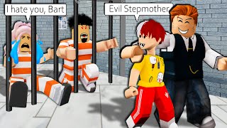ROBLOX Brookhaven 🏡RP - FUNNY MOMENTS: Bart's Evil Stepmom Has To Go To Jail ( EVIL STEPMOTHER P3 )