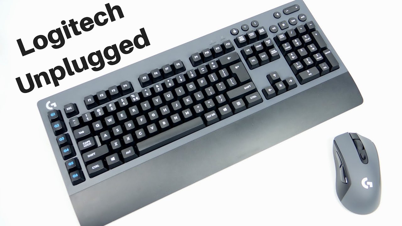 Logitech G613 I G603 Lightspeed Bezprzewodowa Klawiatura I Mysz Dla Graczy Youtube