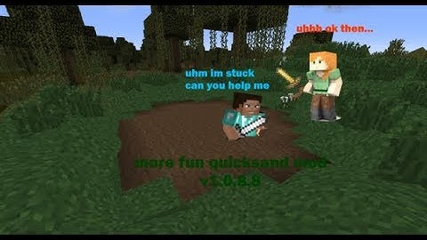 {minecraft mods} more fun quicksand (mod) [adds 30+ quicksand types!]