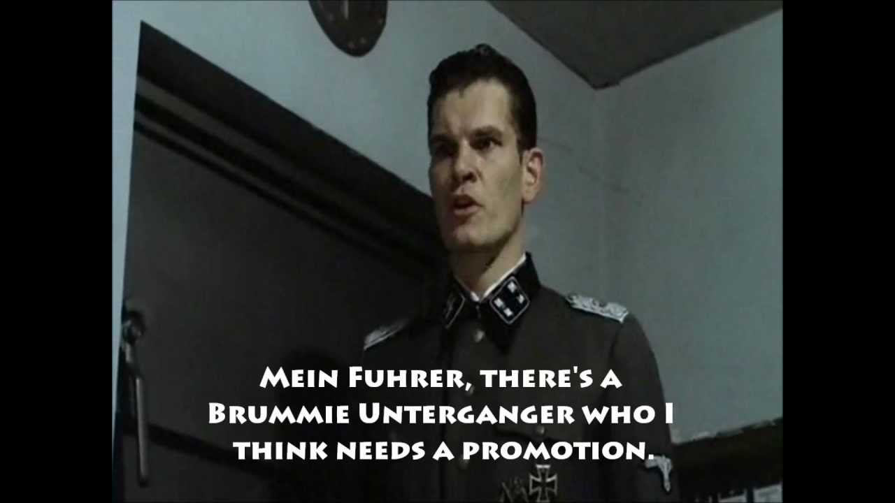 Hitler promotes an Unterganger: 0REDMONKEYSTUDIOS0