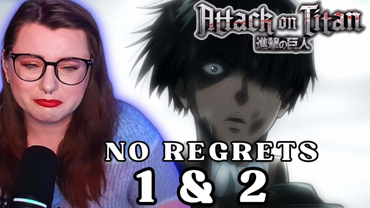 No Regrets 1 & 2 | Dr of Literature's FIRST React to Attack on Titan OVA | 進撃の巨人