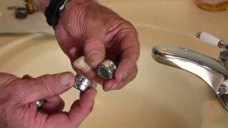 How to Replace a Sink Aerator - YouTube