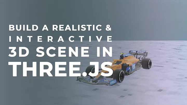 Build Realistic & Interactive 3D Scene in Three.js (F1 Car, Environment Map, Shadows & Lighting!)