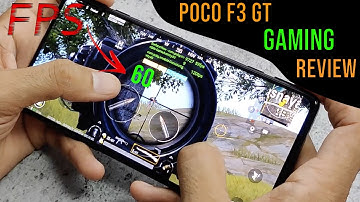 POCO F3 GT pubg test | Graphics | PUBG FPS | GamePlay | battery drain test
