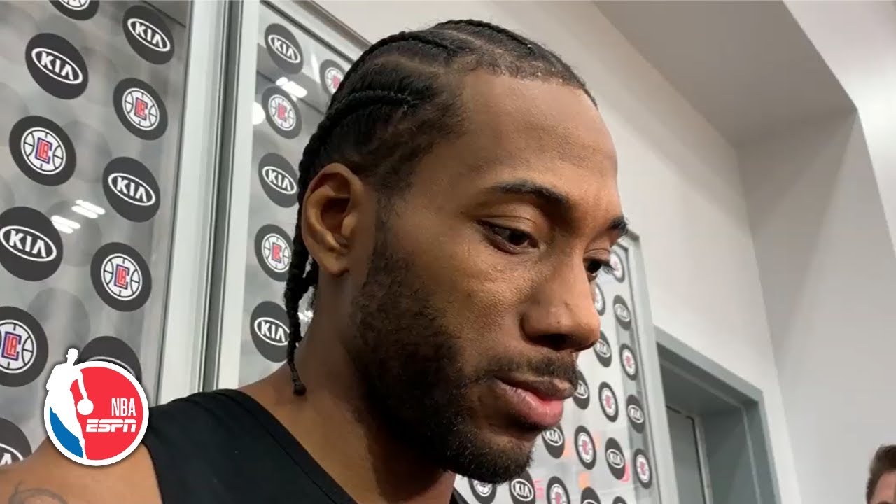 Kawhi Leonard opens up about Kobe Bryant's death | NBA on ESPN