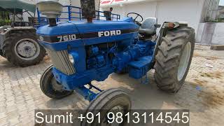 हाथी जैसा ट्रैक्टर वैसे ही राजा नहीं कहते किसान इसे। Ford 7610 tractor 1983 model pure Original