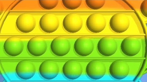 Pop it fidget 3D Gameplay ,Very relaxing and satisfying All Levels Gameplay Walkthrough Android iOS