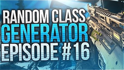Black Ops 3 - MY SECONDARY IS BETTER.. VMP RANDOM CLASS! "RANDOM CLASS GENERATOR!" #16
