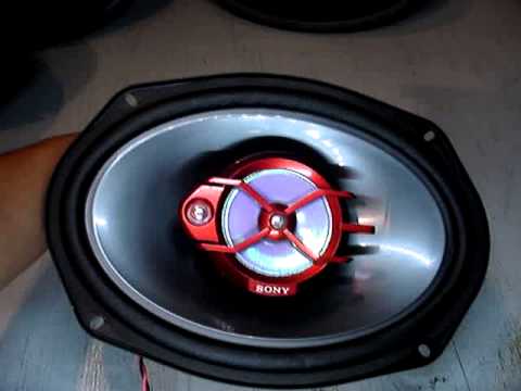 bocinas sony XS-GTF6935R - YouTube